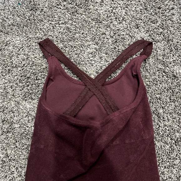 ALO Seamless Luxe Terry Cuddle Onesie Romper Brown Women’s Size Small - Picture 7 of 8